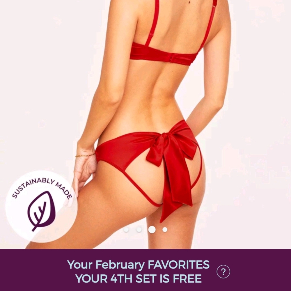 Red Adore Me Gynger Unlimited Size Medium